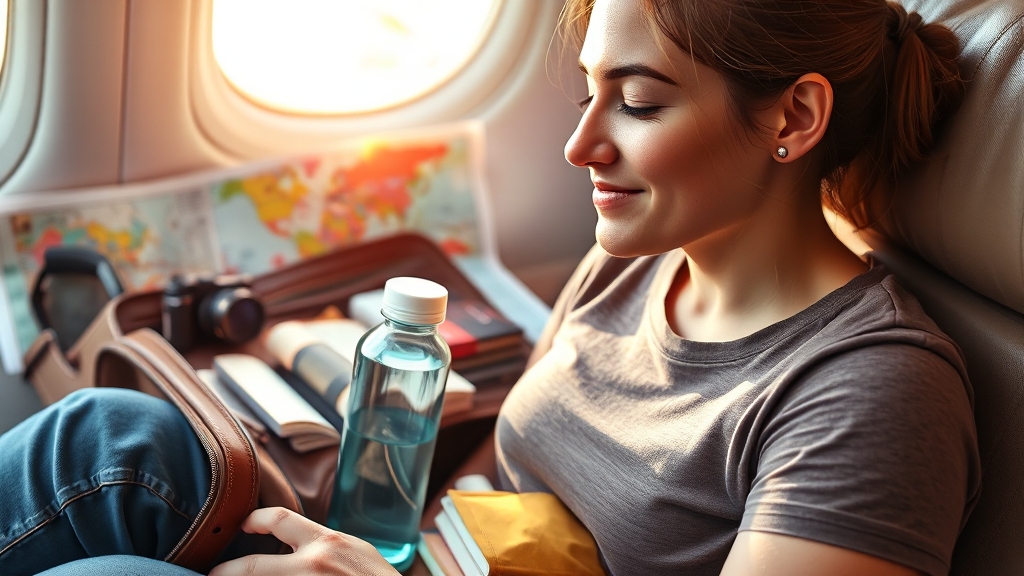 증상 완화 준비 (realistic 스타일)