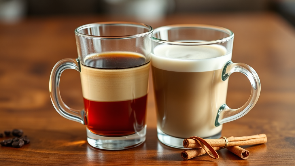 커피, 건강하게 마시는 방법 (realistic 스타일)