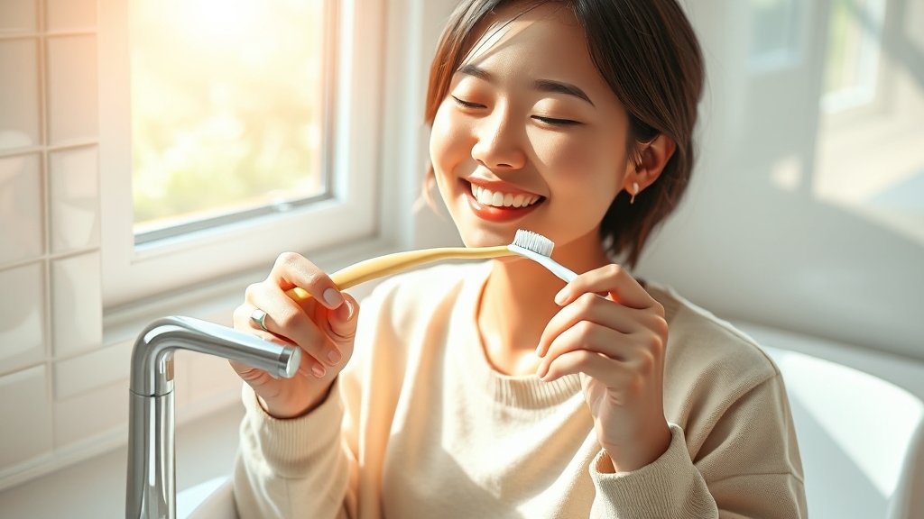 치약 선택, 꼼꼼하게! (realistic 스타일)