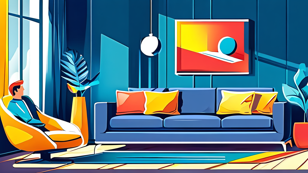 스마트싱스 앱으로 간편하게! AI 진단 활용법 (cartoon 스타일)