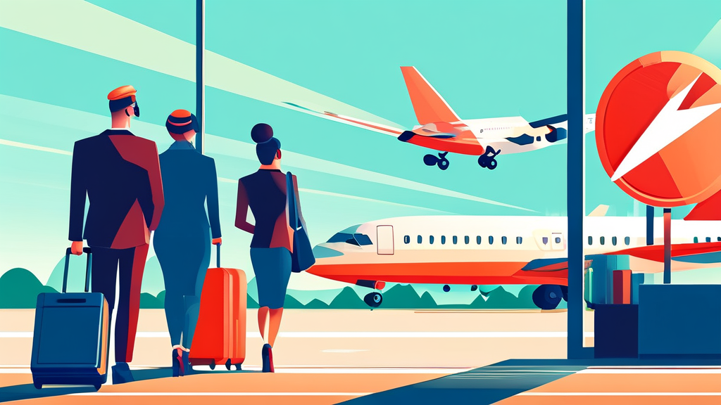 현명한 항공권 예매를 위한 필수 정보 (illustration 스타일)