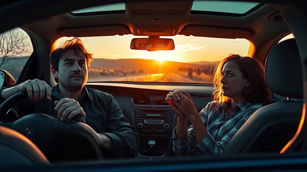 장시간 운전 건강 위험 연구 (realistic 스타일)