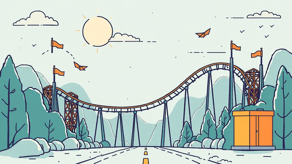 에코프로 주가, 오를까 내릴까? (illustration 스타일)