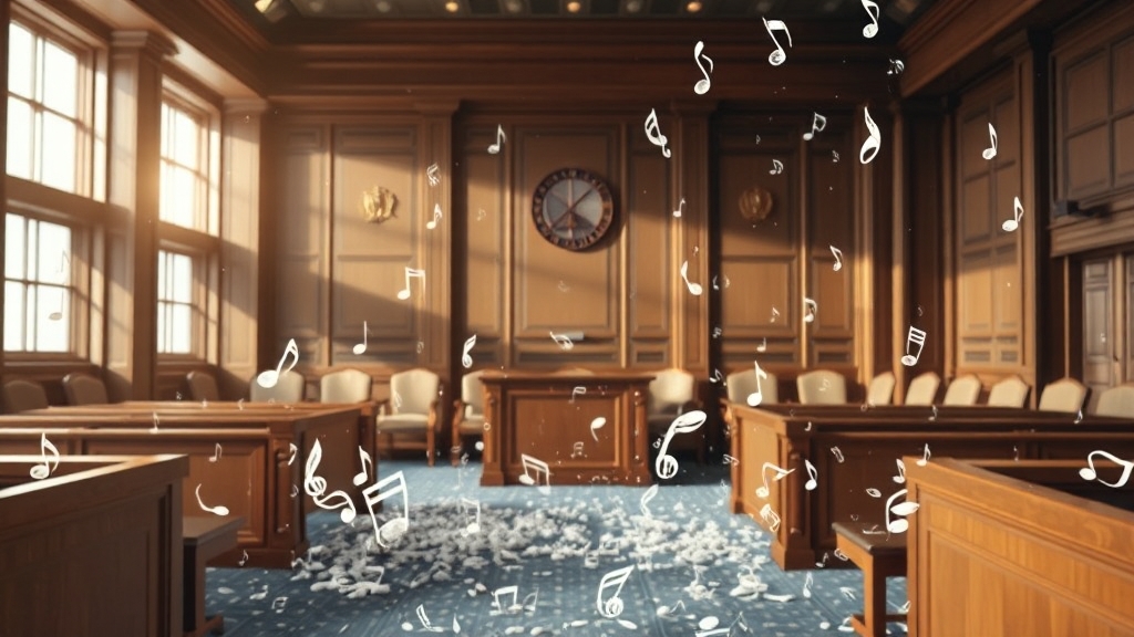 저작권료 분쟁 해결 및 관련 기관 연락처 (realistic 스타일)