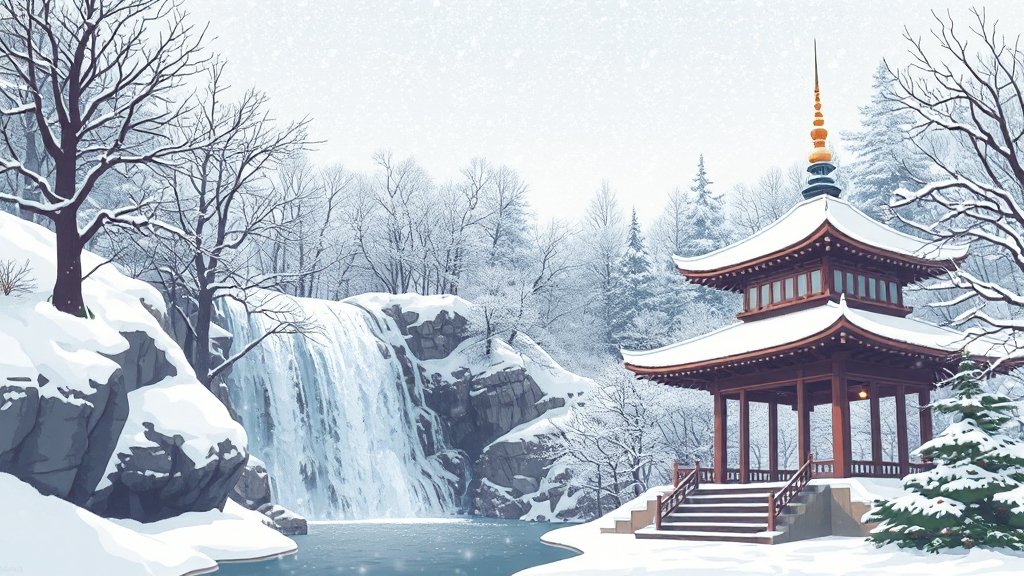 오타루 근교 여행: 비에이 & 삿포로 (illustration 스타일)