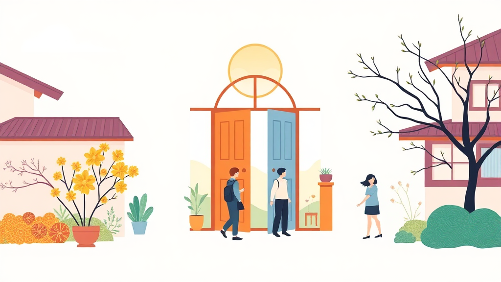 부여군청 홈페이지 소개 (illustration 스타일)