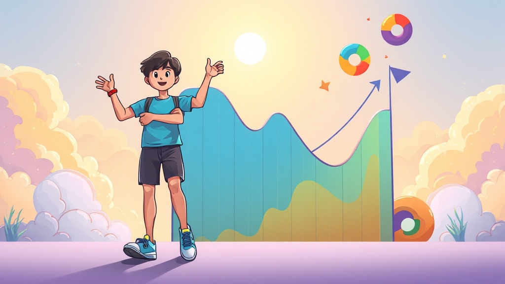 문제 해결 후 꾸준한 관리 (cartoon 스타일)