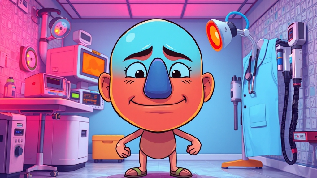 몸 냄새, 질병 초기 증상일까? (cartoon 스타일)