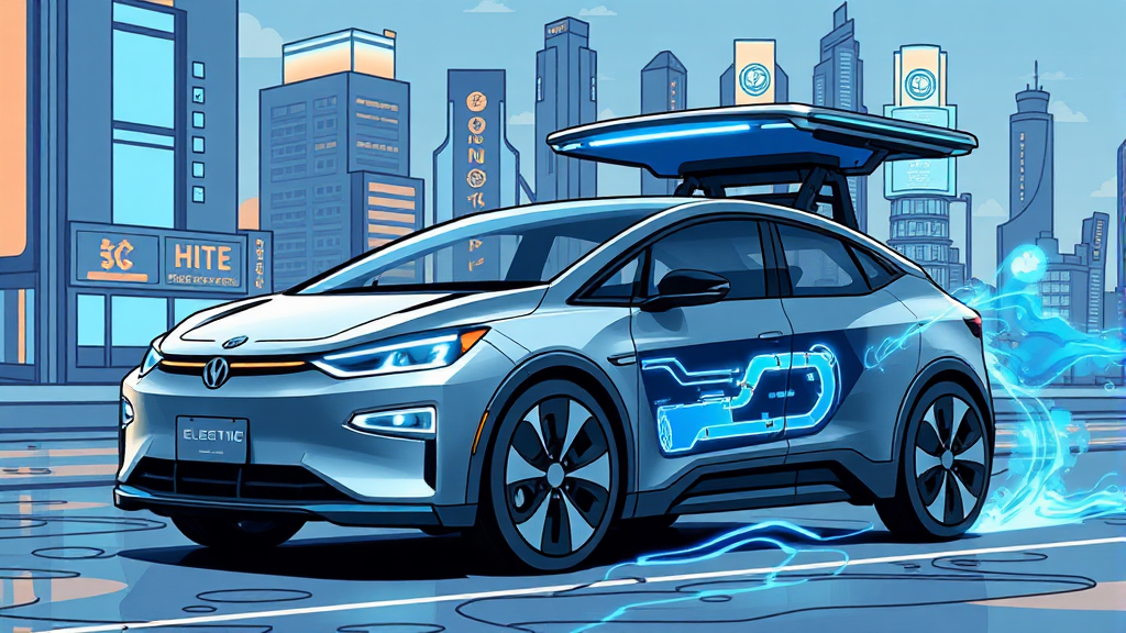 배터리 산업 생태계 확장 노력 (illustration 스타일)