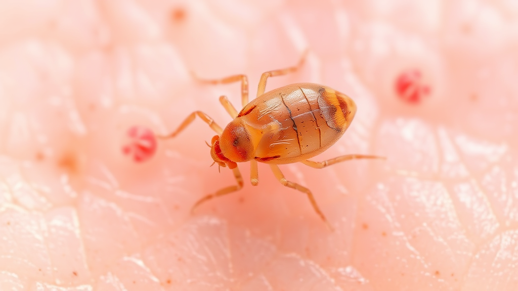 사면발이란? (watercolor 스타일)