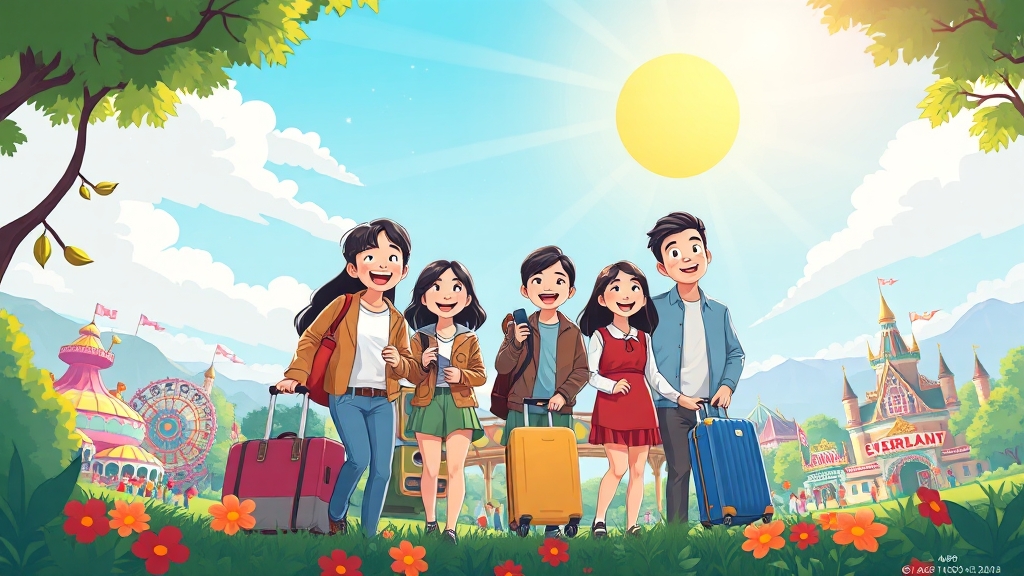 방문 전 필수 체크리스트 (cartoon 스타일)