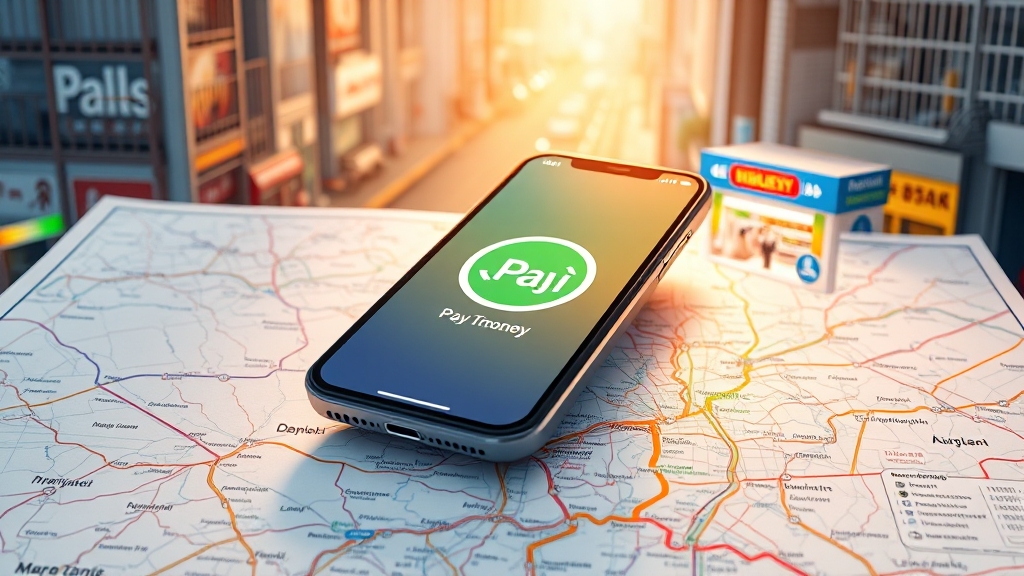 애플페이 티머니 사용 가능 지역 및 교통수단 (realistic 스타일)