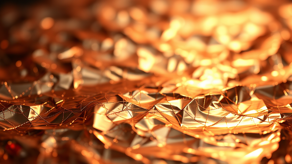 초박막 동박 기술, 왜 중요한가? (realistic 스타일)