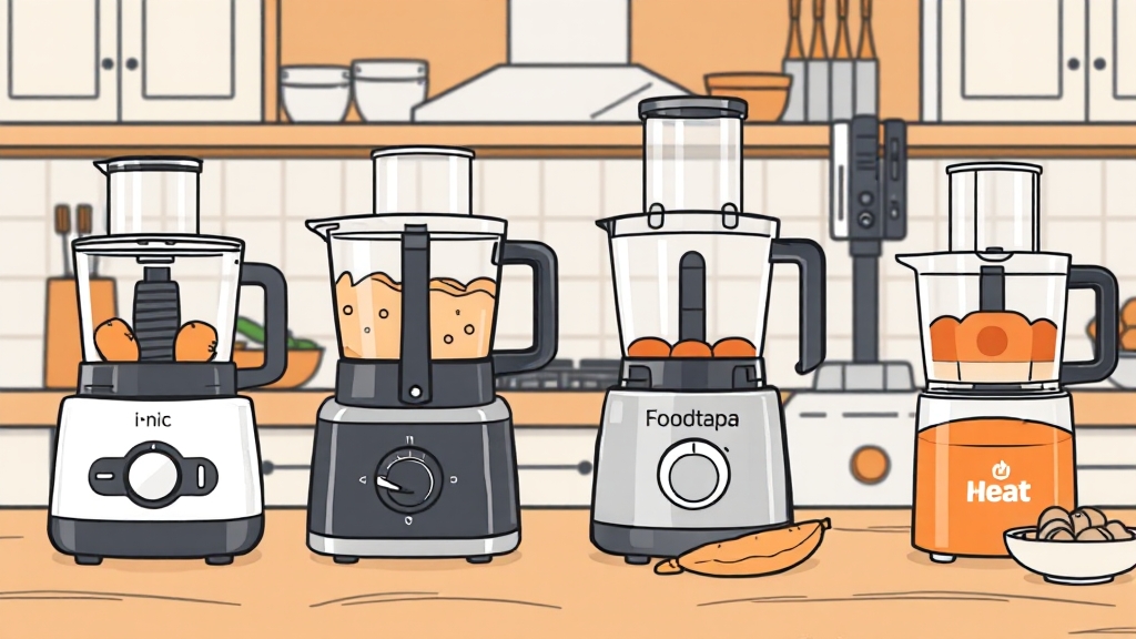 브랜드별 특징 비교 분석 (illustration 스타일)