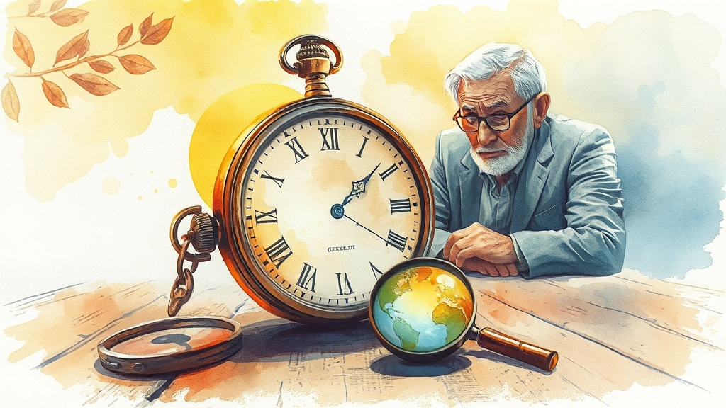 정년 연장, 어떻게 시행될까요? (watercolor 스타일)