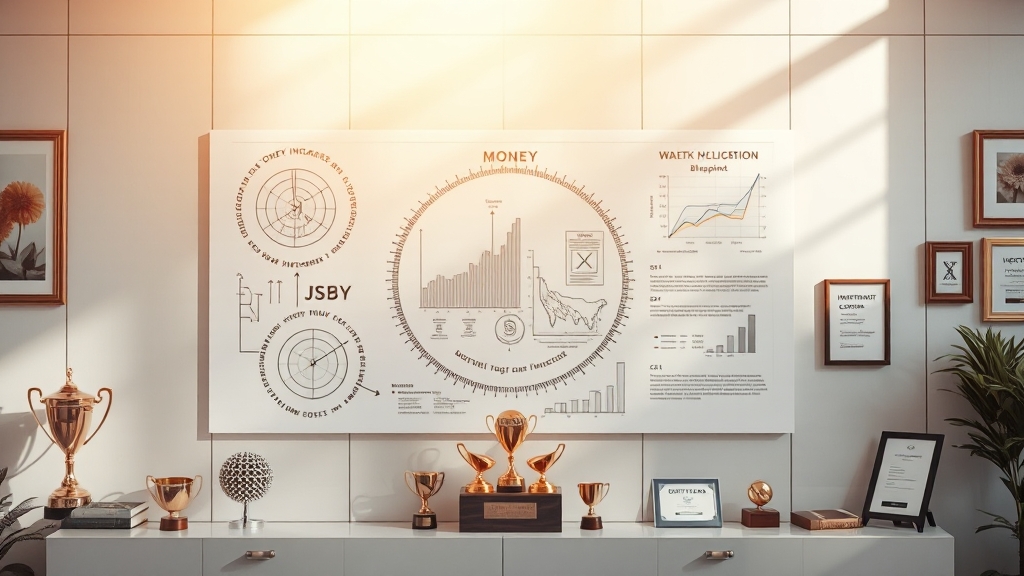 돈이 모이는 계획 세우기 (realistic 스타일)