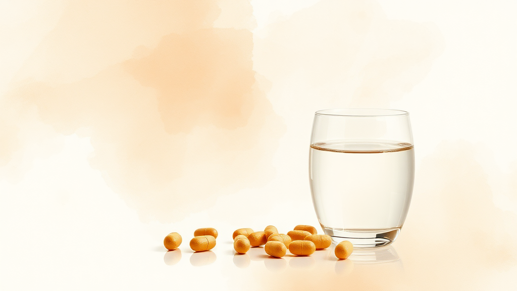 침향환, 올바른 복용법과 섭취 가이드 (watercolor 스타일)