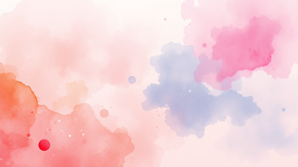 유플투쁠, 놓치지 마세요! (watercolor 스타일)