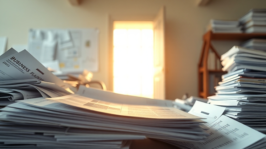 정책자금 신청 절차 및 서류 (realistic 스타일)