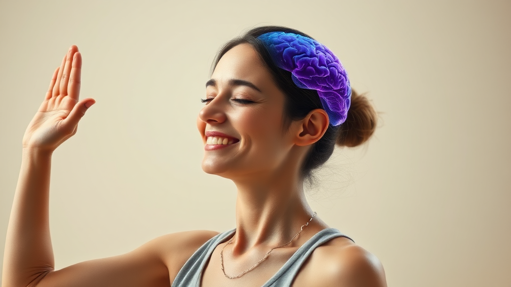 스트레스, 뇌 건강의 적! (realistic 스타일)