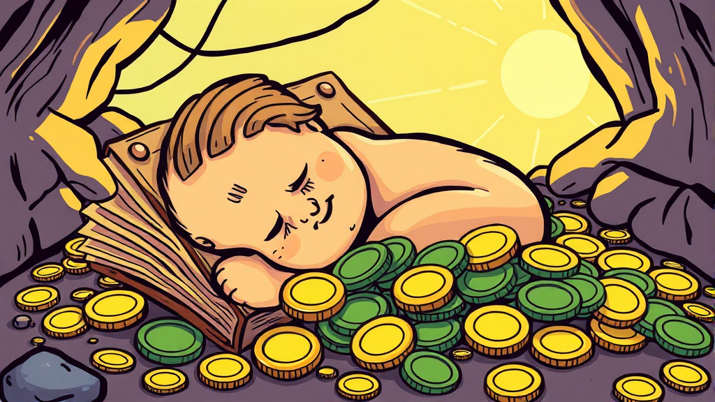 휴면예금, 그게 뭔데요? (cartoon 스타일)