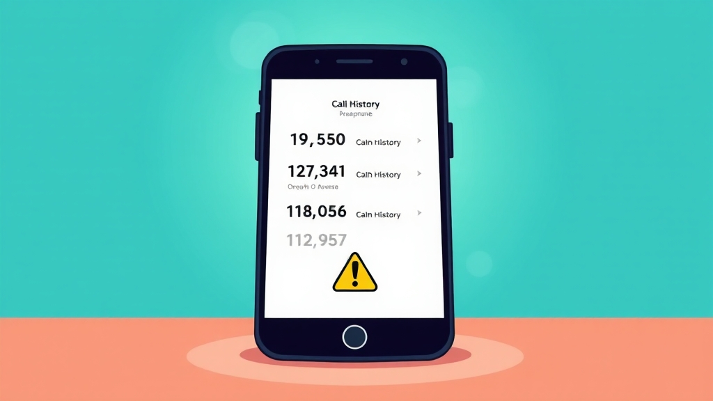 보이스피싱 전화 대처법 (cartoon 스타일)