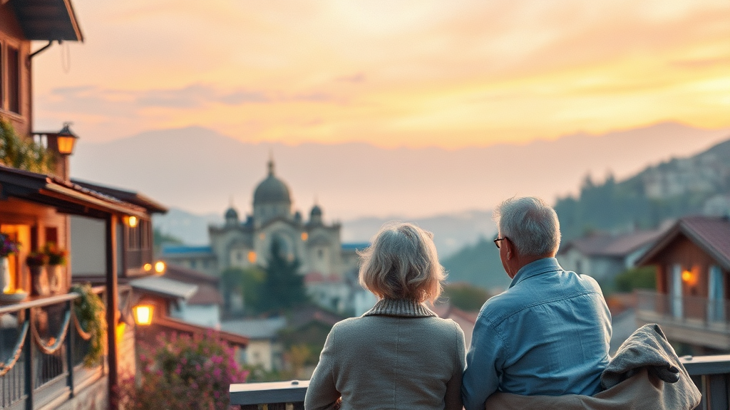 실버타운 비용, 어떻게 구성될까요? (watercolor 스타일)