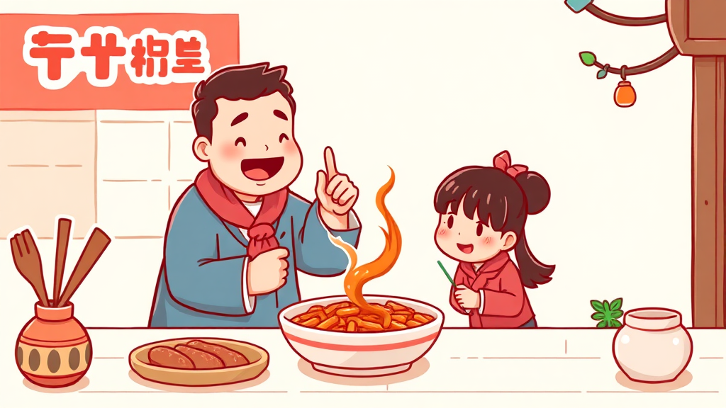 태동반점 방문 후기: 맛과 서비스는? (cartoon 스타일)