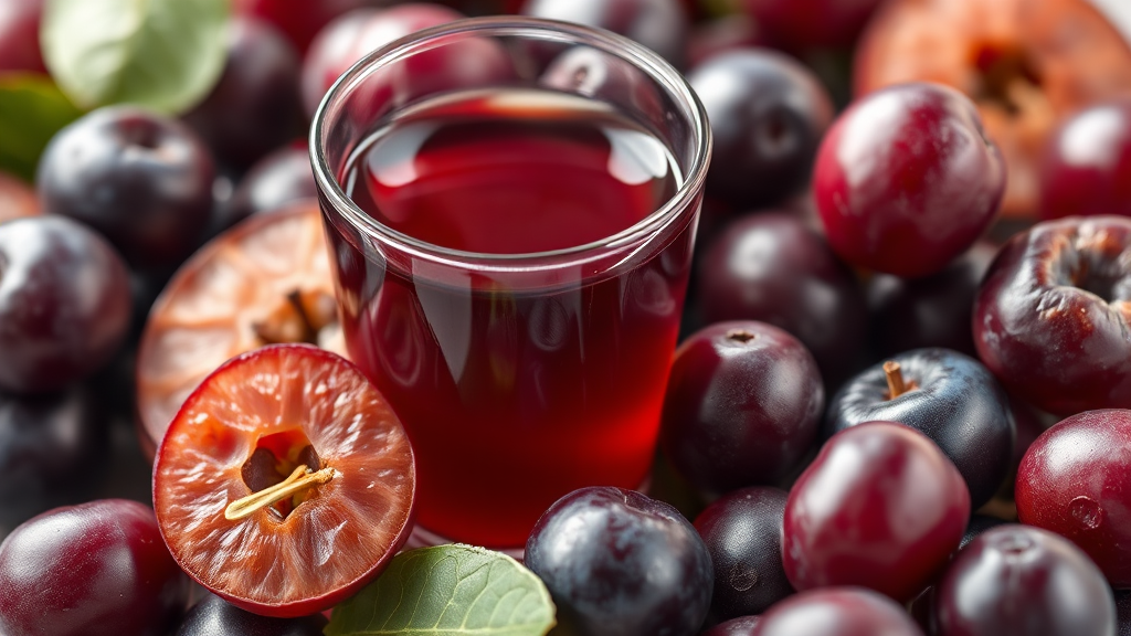 푸룬 주스, 변비 해결의 비밀 (realistic 스타일)