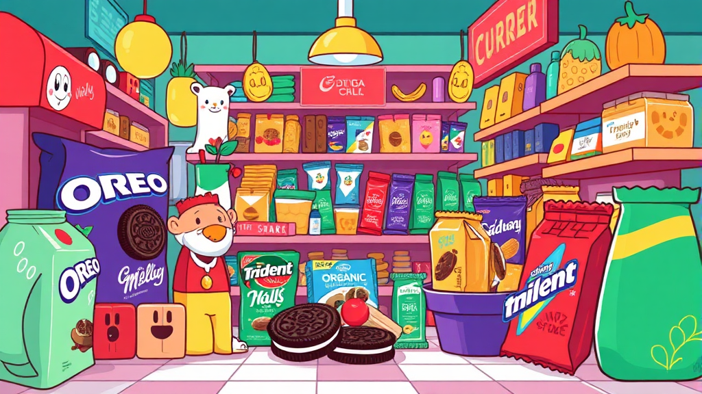 주요 사업 부문 및 브랜드 분석 (illustration 스타일)