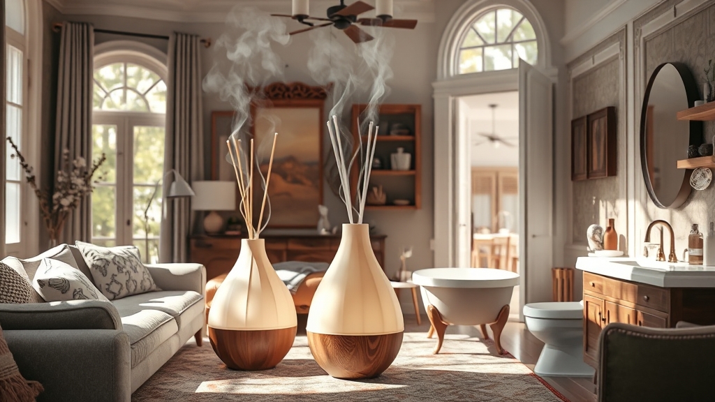 디퓨저, 향기를 더하는 방법 (realistic 스타일)