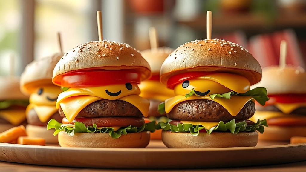 어린이와 가벼운 식사를 위한 선택? (realistic 스타일)