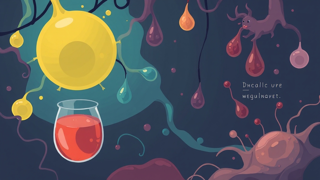 색깔별 건강 이상 신호 (illustration 스타일)