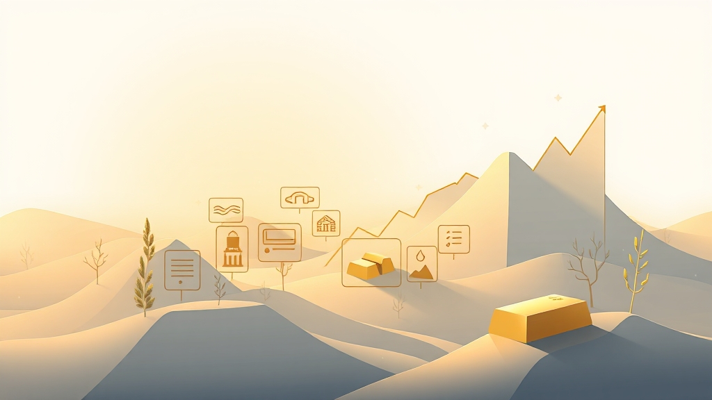 안전자산 ETF 전략: 안정적인 수익 확보 (illustration 스타일)