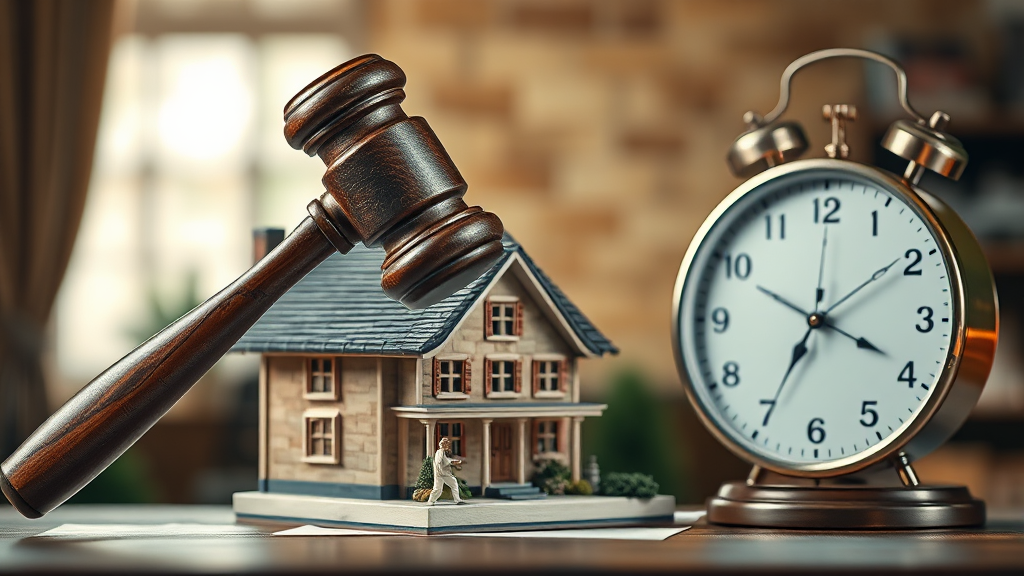 종전 주택 처분 기한 예외 (realistic 스타일)