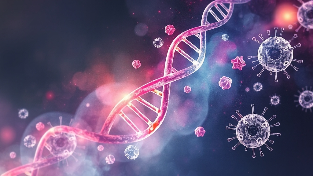 백혈병 원인: 발병 위험 요인들 (watercolor 스타일)