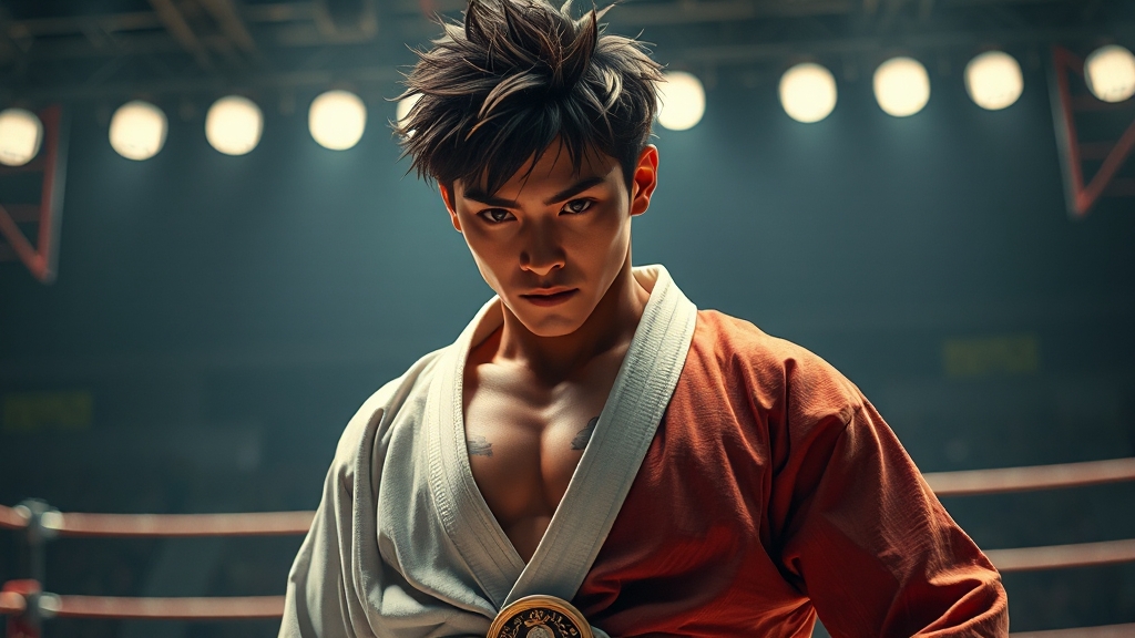 격투 인생 연대기 (realistic 스타일)