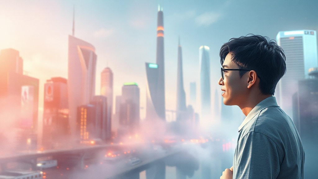 젠슨 황 방한 일정 및 주요 발언 (watercolor 스타일)