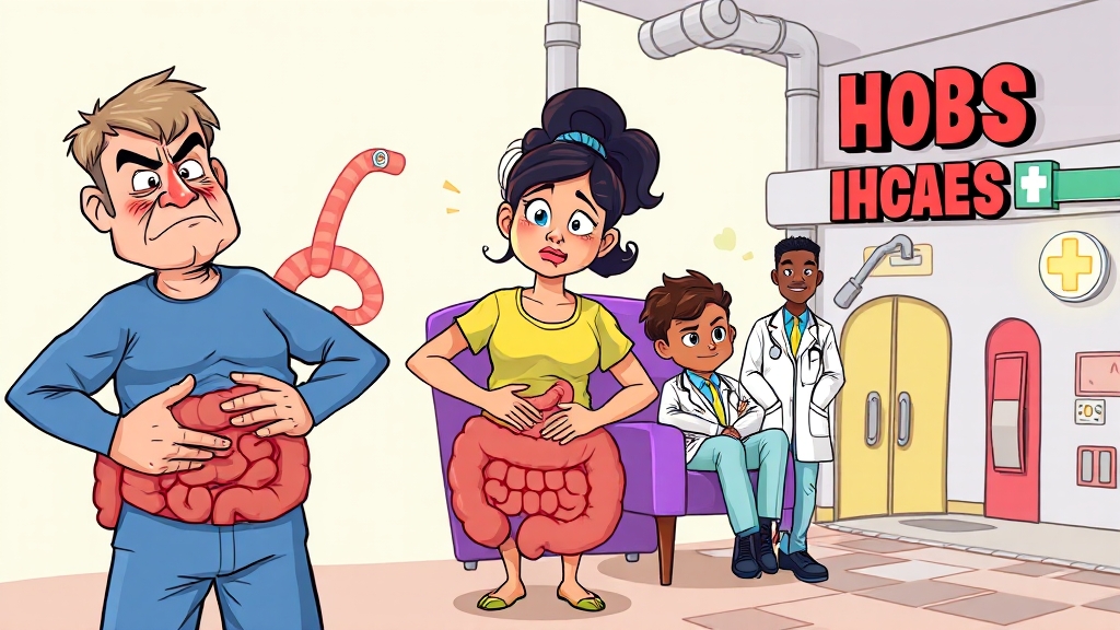 주요 증상과 특징 (cartoon 스타일)