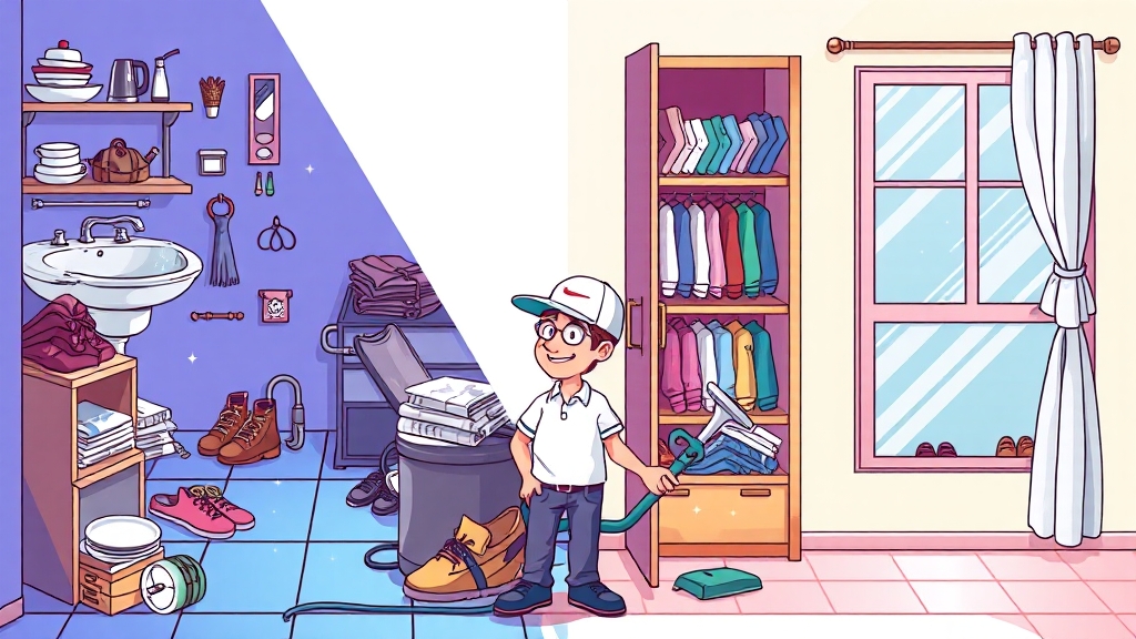 업체별 서비스 범위, 가격 차이 비교 (cartoon 스타일)
