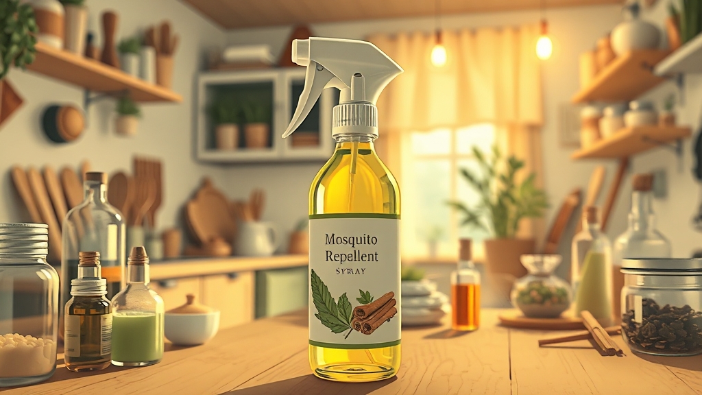 천연 기피제, 이렇게 활용하세요! (illustration 스타일)