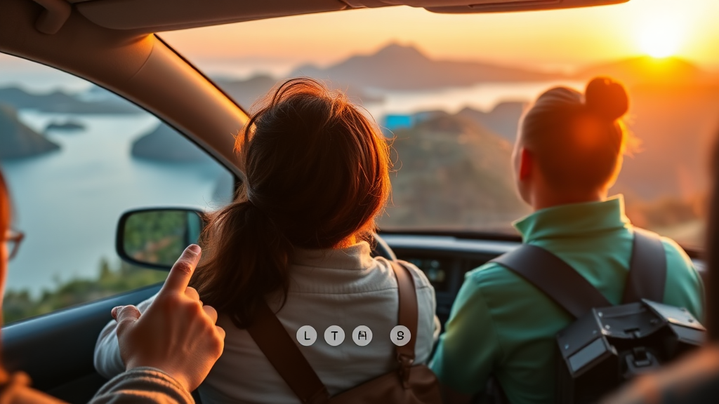 제주 콜택시 서비스 종류 및 장점 (realistic 스타일)