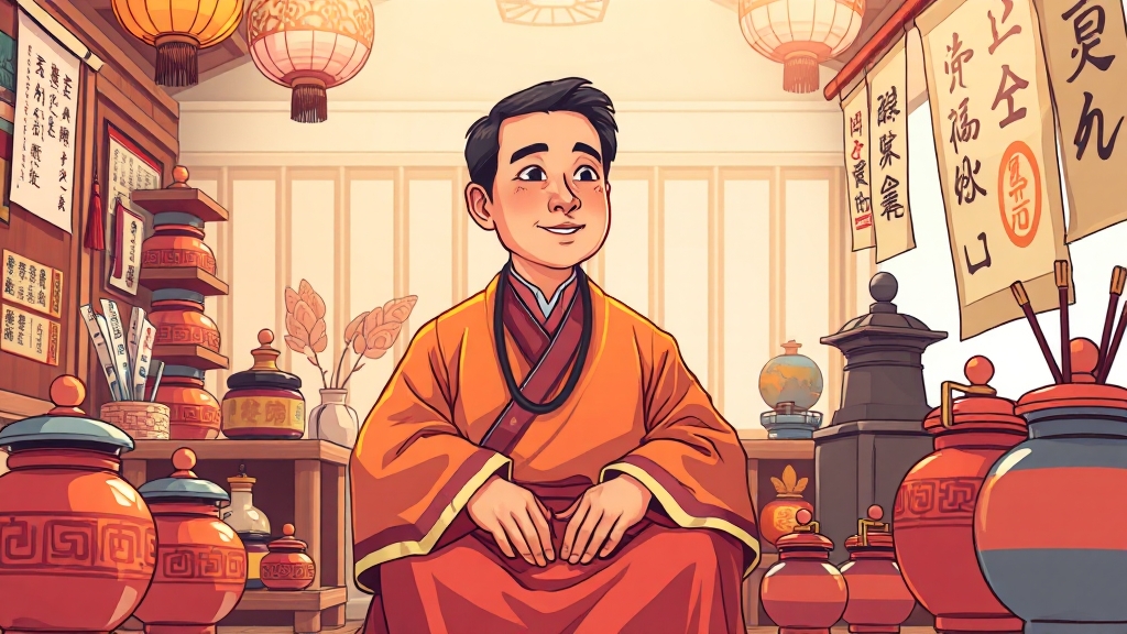 8체질 한의원 선택 가이드 (cartoon 스타일)