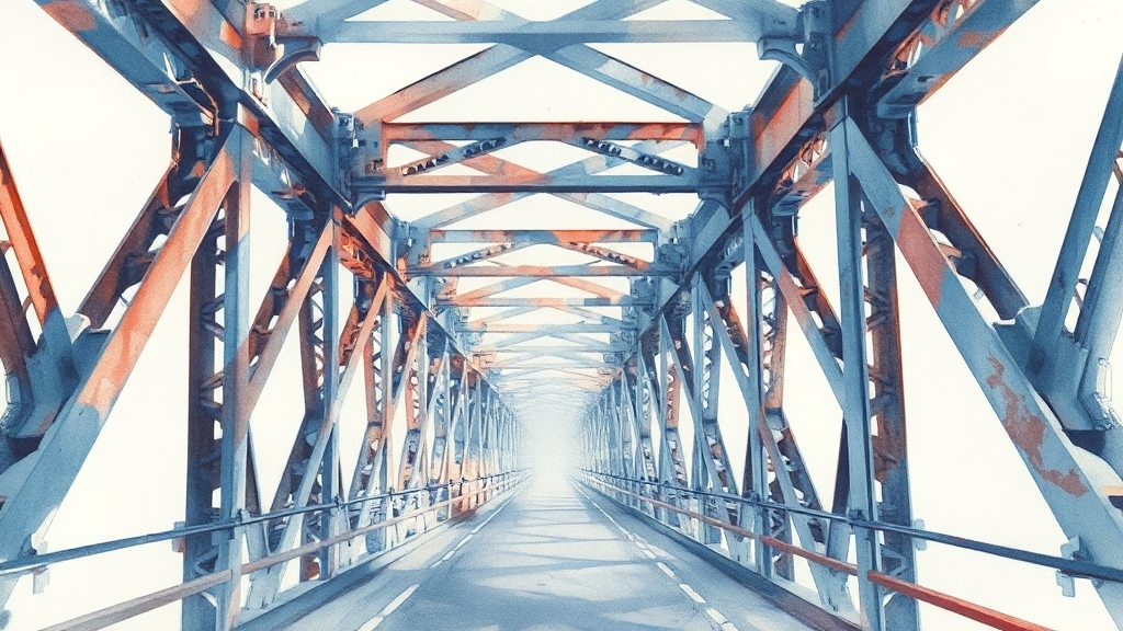 H빔 규격표: 종류, 사이즈, 사양 (watercolor 스타일)