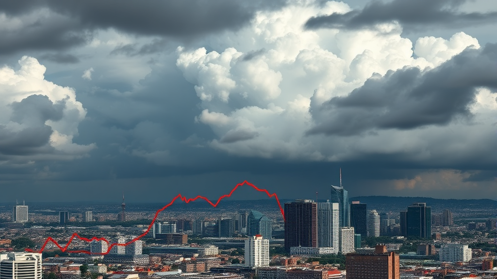 주가 급락, 핵심 원인은? (realistic 스타일)