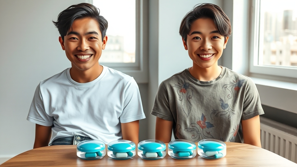 용량별 차이, 나에게 맞는 선택은? (realistic 스타일)