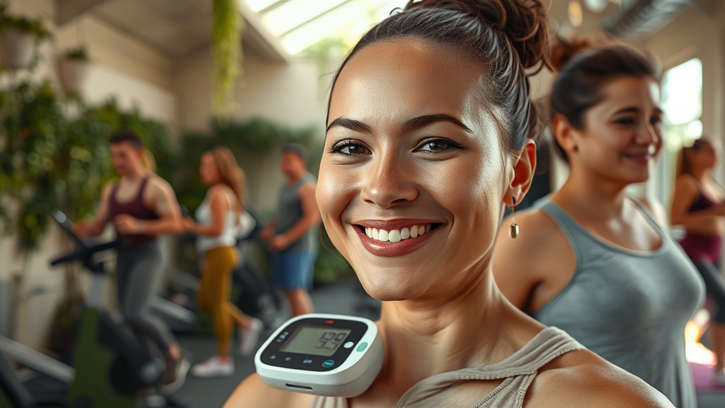 혈압 관리를 위한 생활 습관 개선 (realistic 스타일)