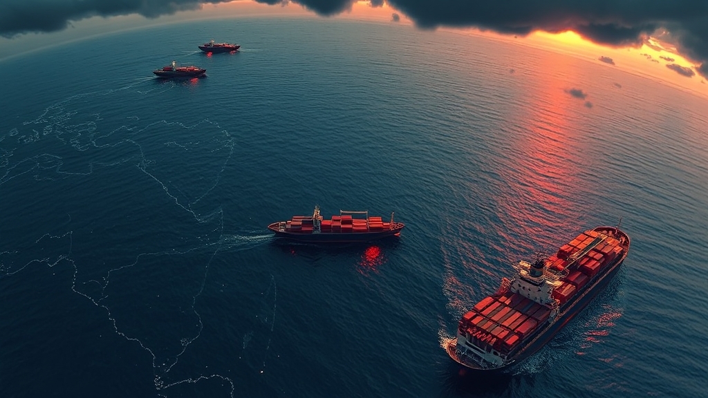 호르무즈 해협, 왜 중요할까? (illustration 스타일)