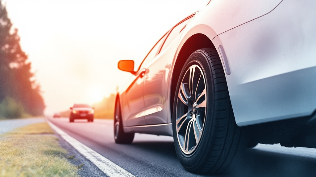 타이어 펑크, 배터리 방전 시 대처 방법 (watercolor 스타일)