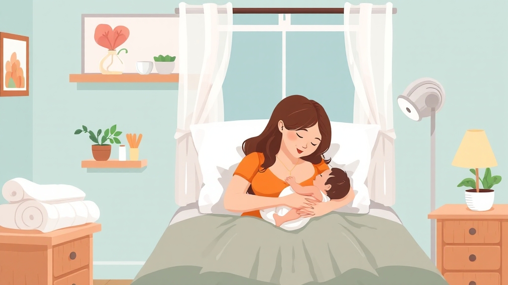 산후조리원 시설 및 서비스 비교 (cartoon 스타일)